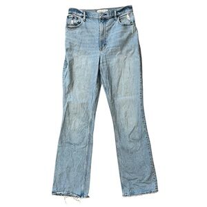 Abercrombie Fitch Jeans 70s Vintage Flare Ultra High Rise Light Wash Size 8 / 29